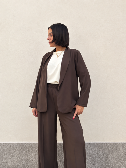 Tailleur Ginevra Marrone