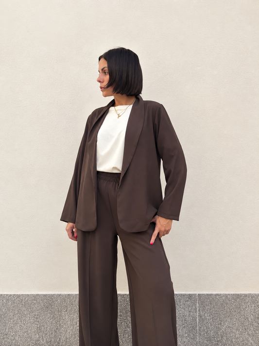 Tailleur Ginevra Marrone