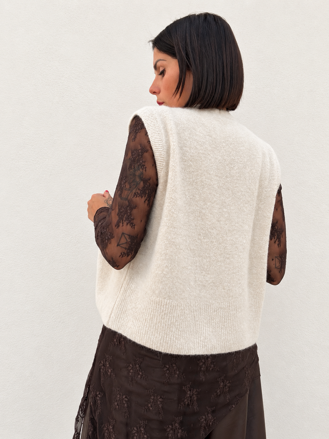 Gilet Cozy Crema