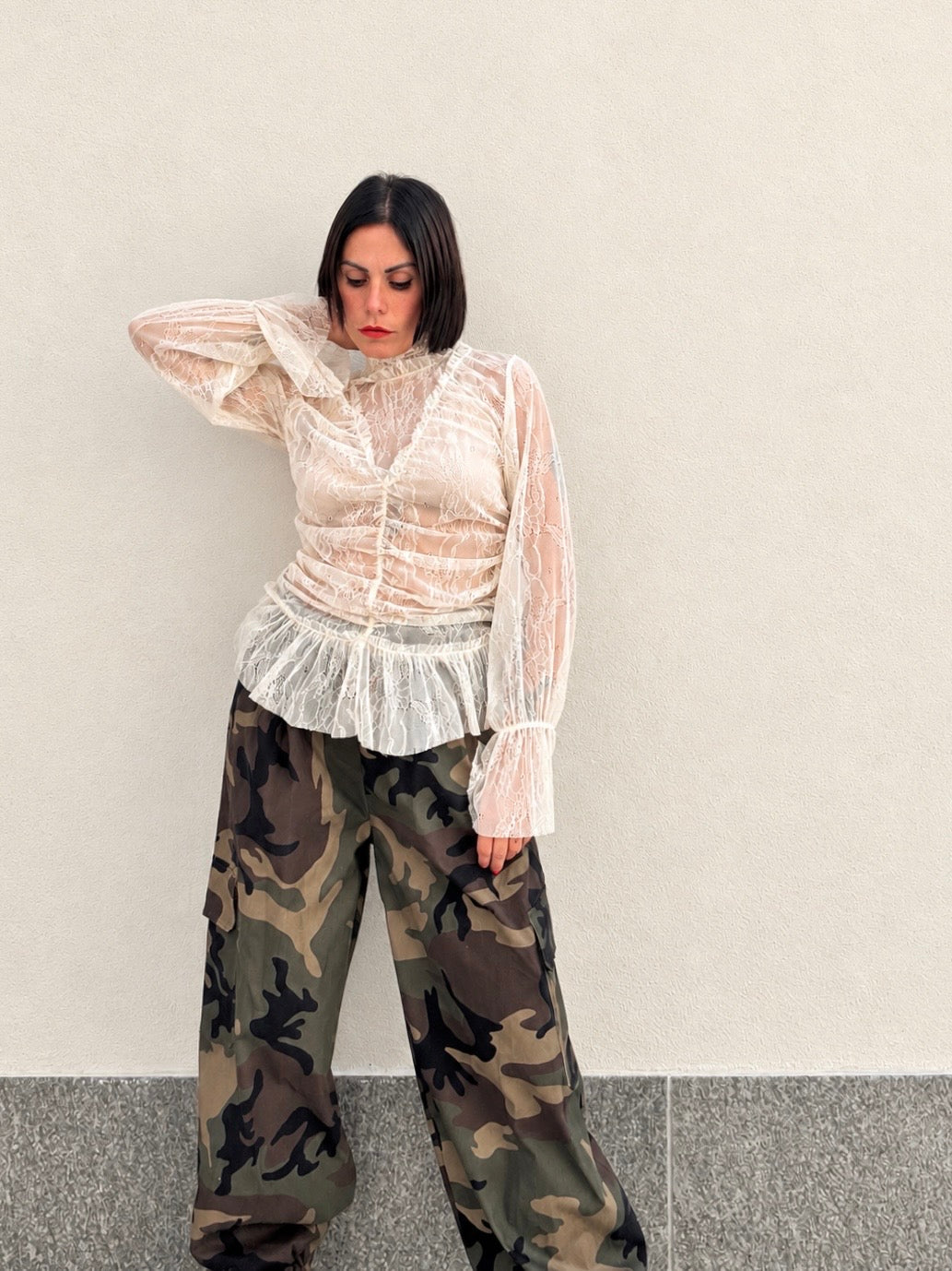 Blusa in pizzo Romantic