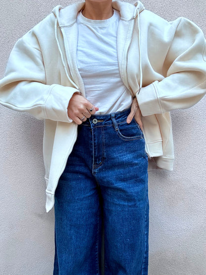 Jeans denim con sfumature