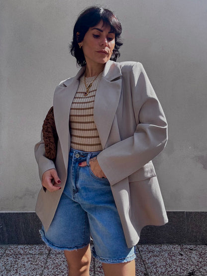 T-shirt in maglina bicolor