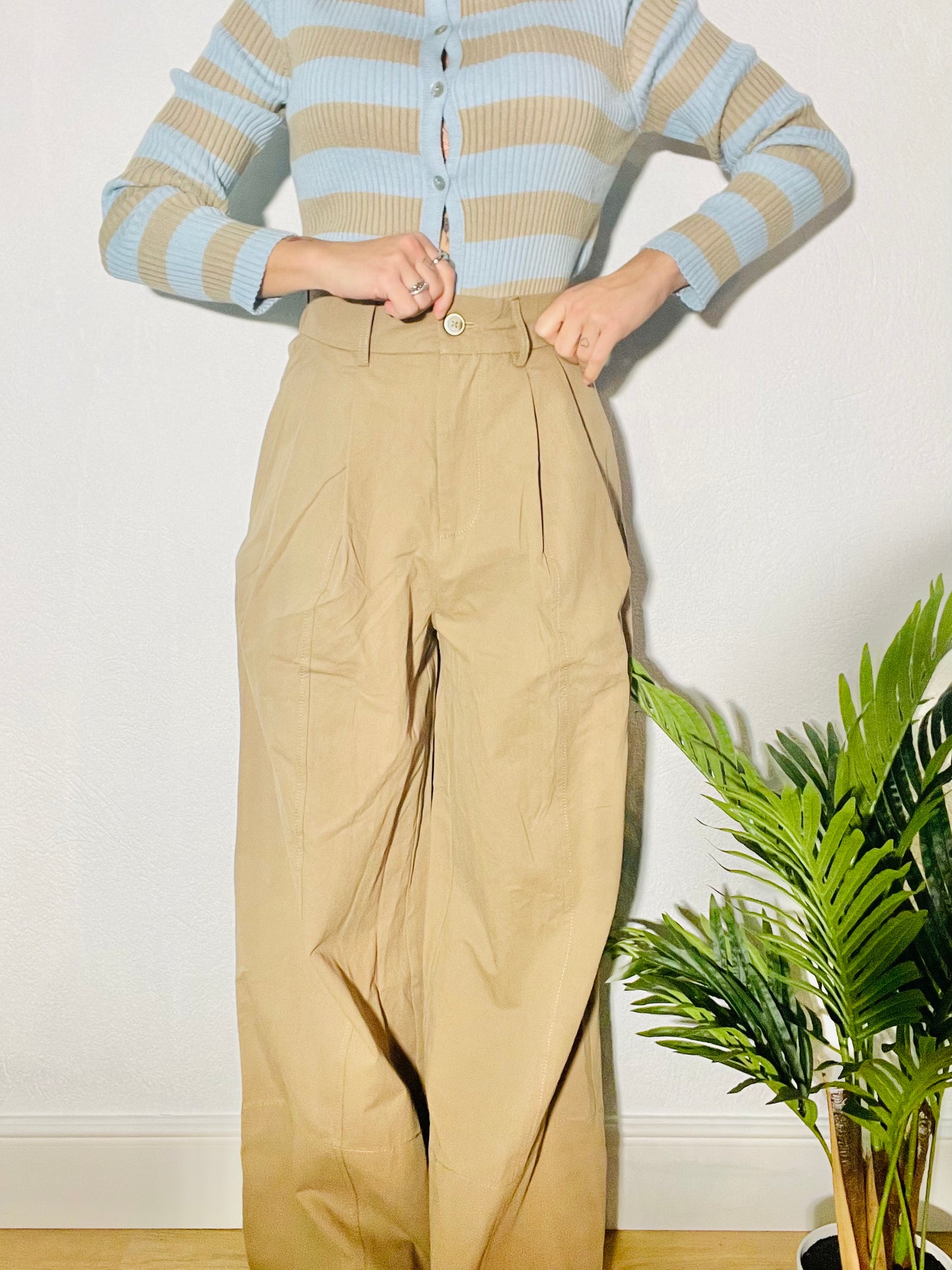 Pantaloni Corine Cammello