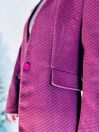 Blazer Vintage Bordeaux