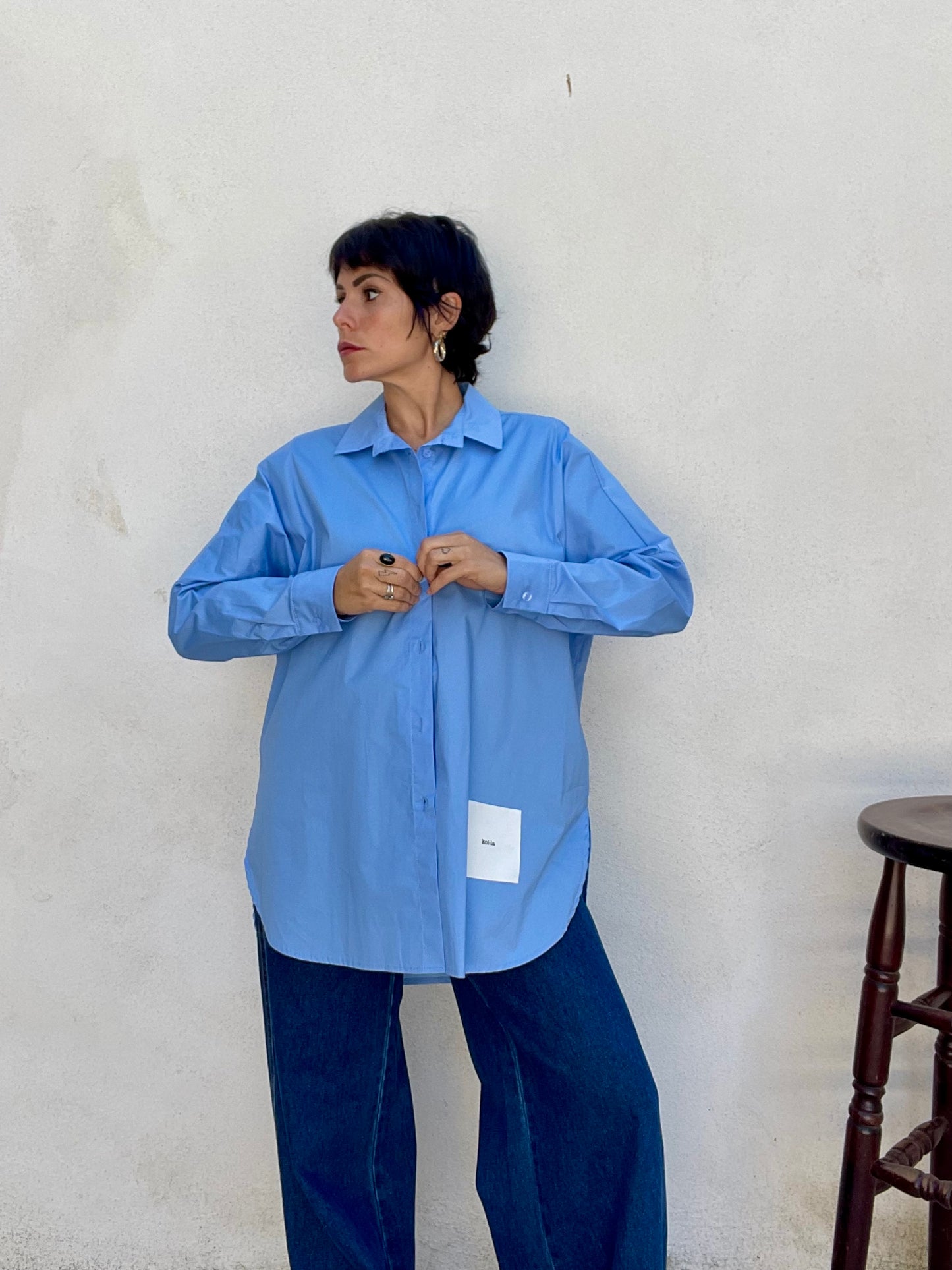 Camicia Eveline Azzurra