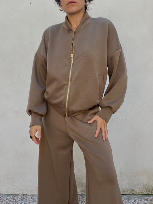 Pantalone tuta Grazia Fango