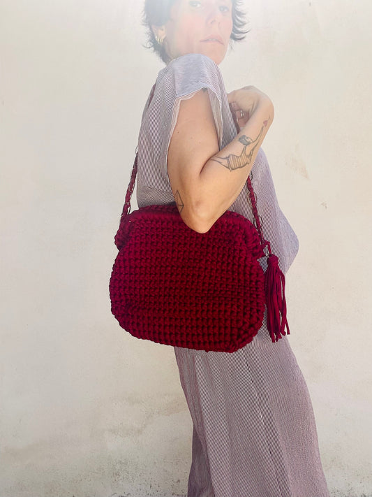 Noah Novità clutch big Bordeaux