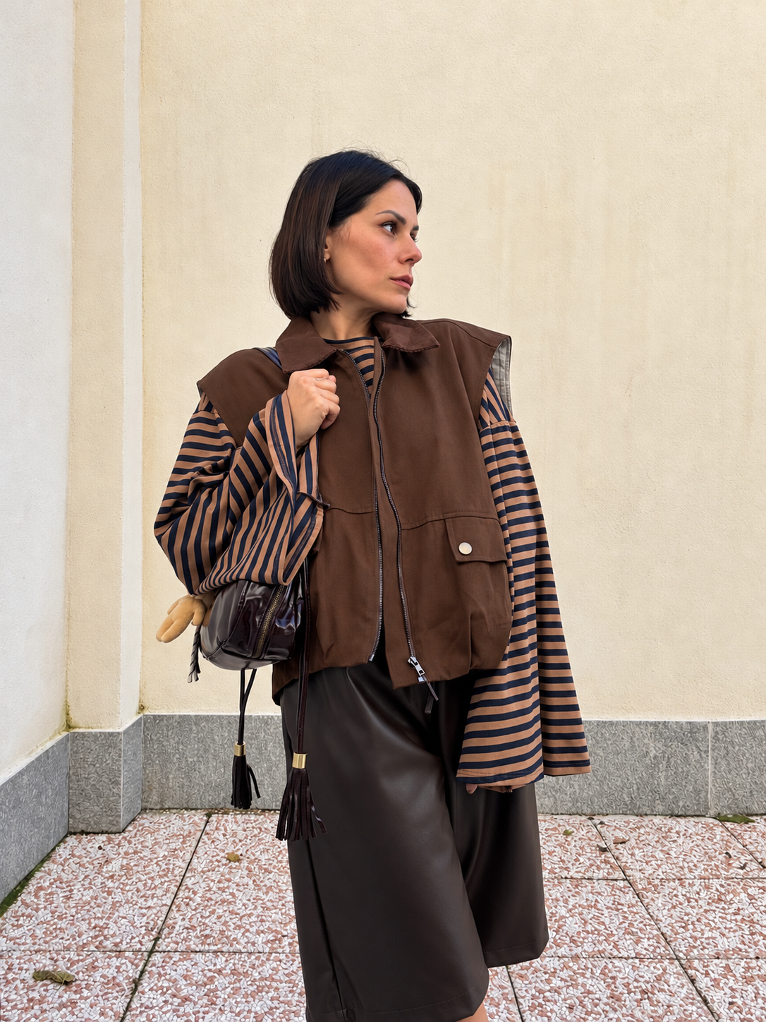 Gilet Dakota Cioccolato
