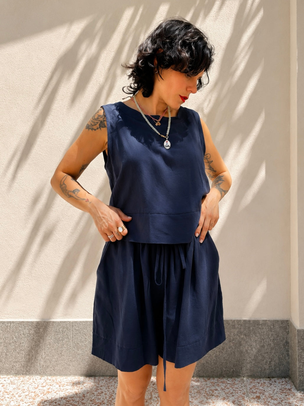 Coordinato Gloria Blu Navy