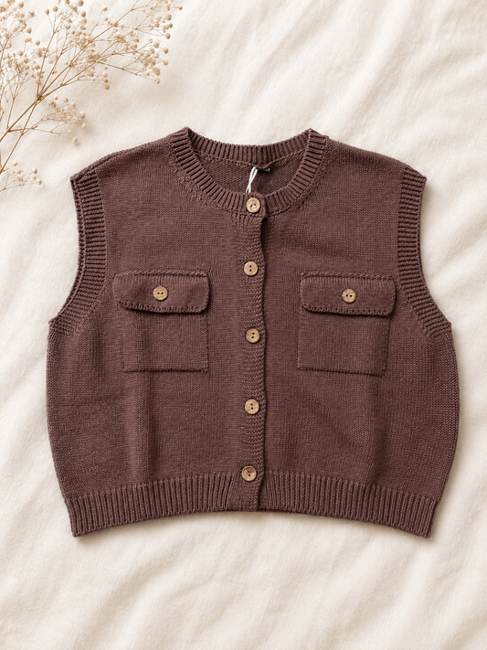 Gilet in maglia