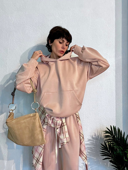 Coordinato in scuba Rosa cipria