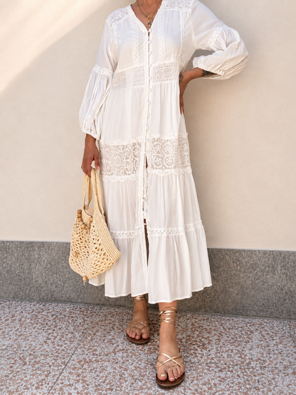 Abito Mykonos bianco