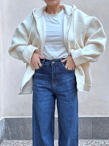 Jeans denim con sfumature