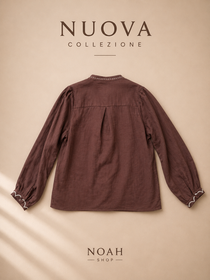 Camicia bordo nuvola