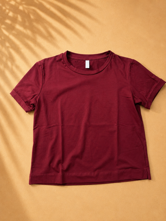 T-shirt Bordeaux