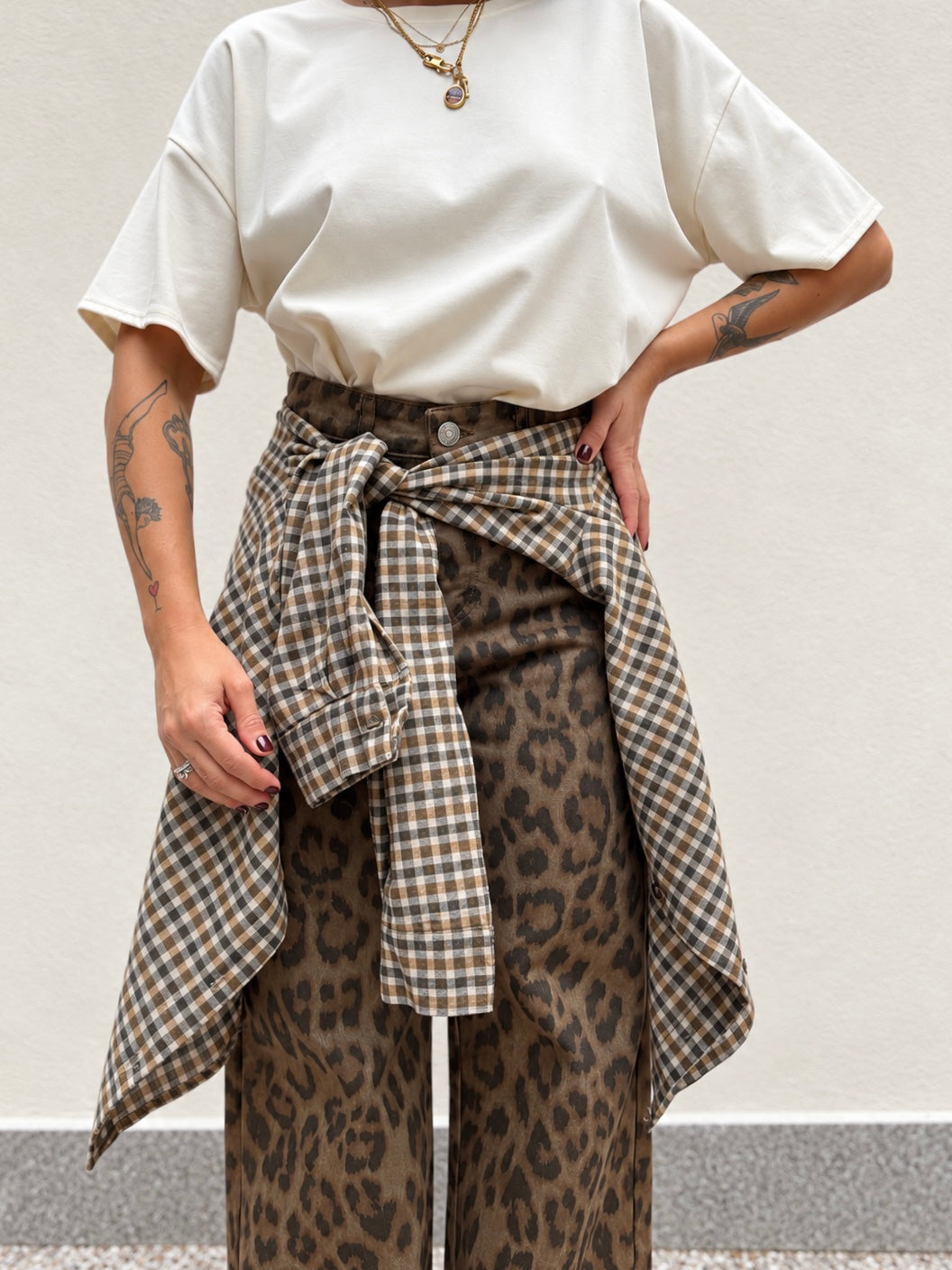 Camicia a quadretti