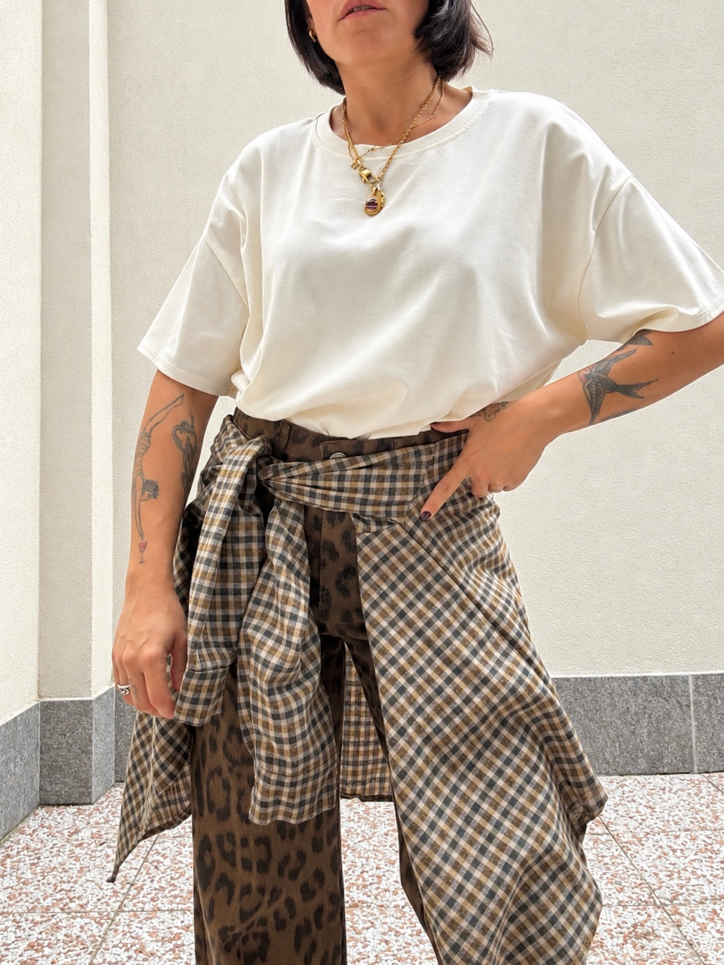 Camicia a quadretti