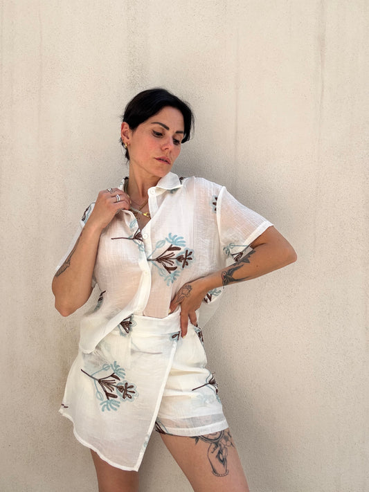 Coordinato ricamo Breeze