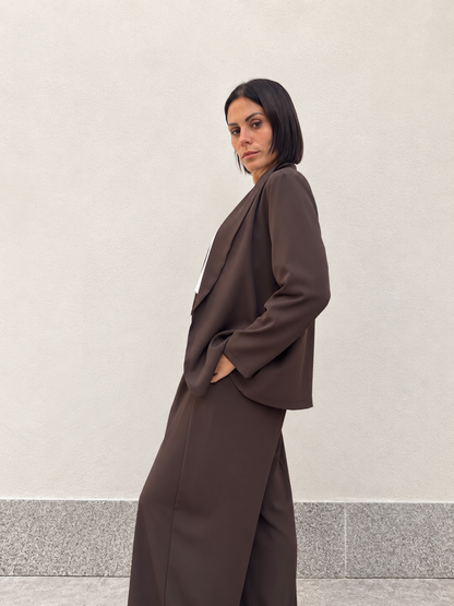 Tailleur Ginevra Marrone