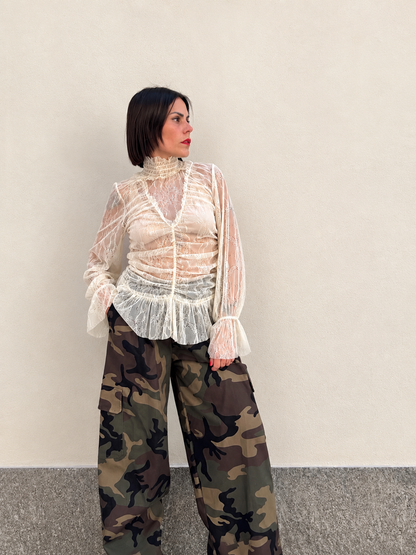 Blusa in pizzo Romantic