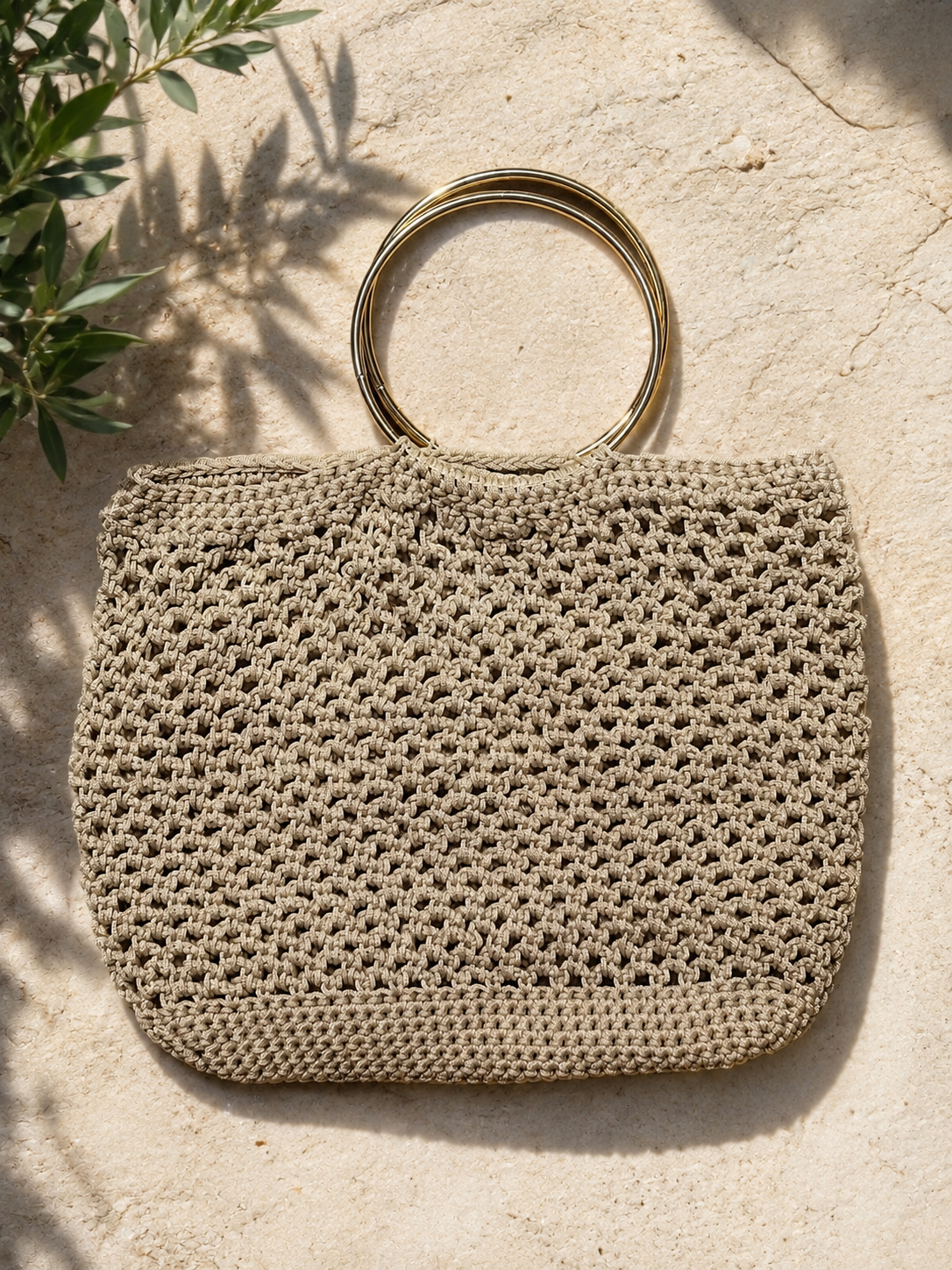 Noah Shopping Traforata Beige