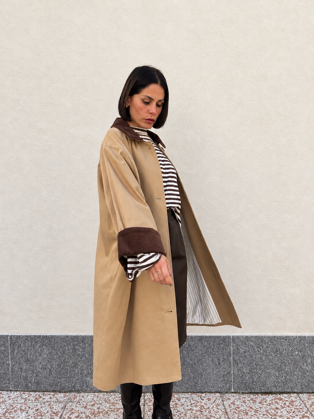 Giacca Dakota Lunga Beige