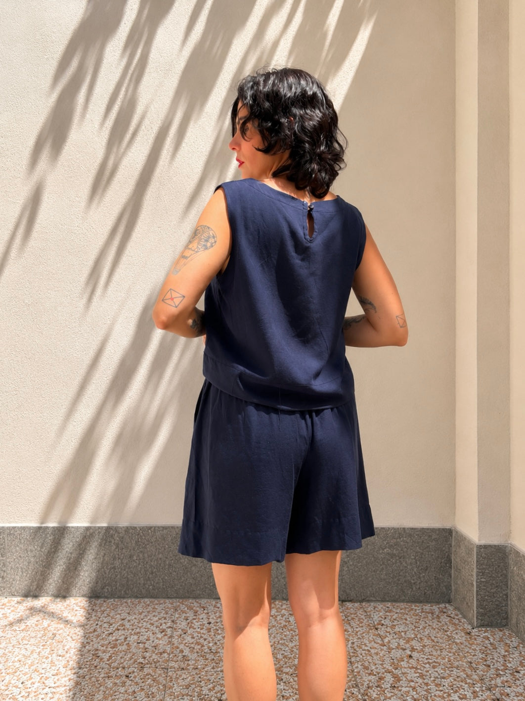 Coordinato Gloria Blu Navy