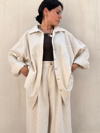 Coordinato Linen Natural