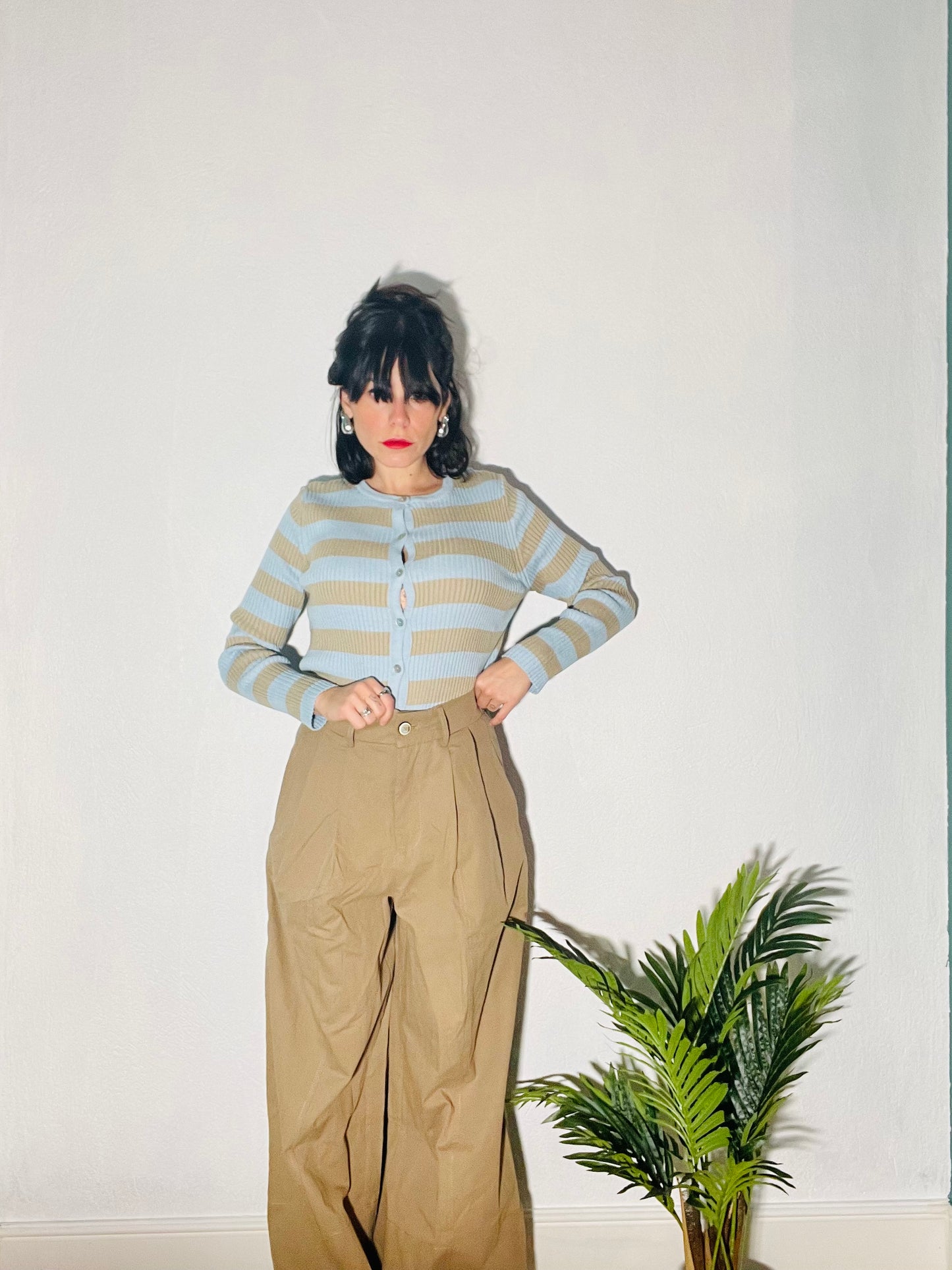 Pantaloni Corine Cammello