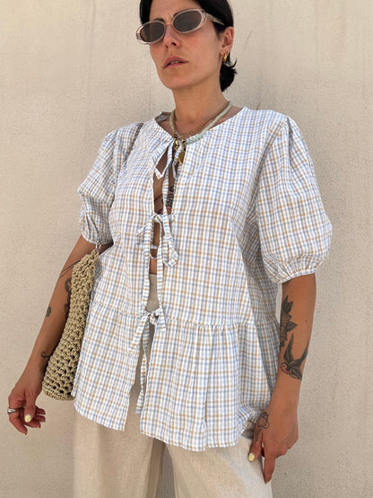 Camicia Romantica Sky