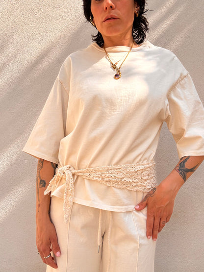 Coordinato Bandana crema