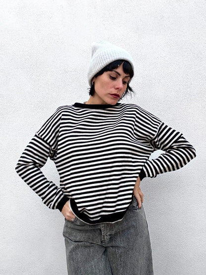 Cappello misto lana Panna