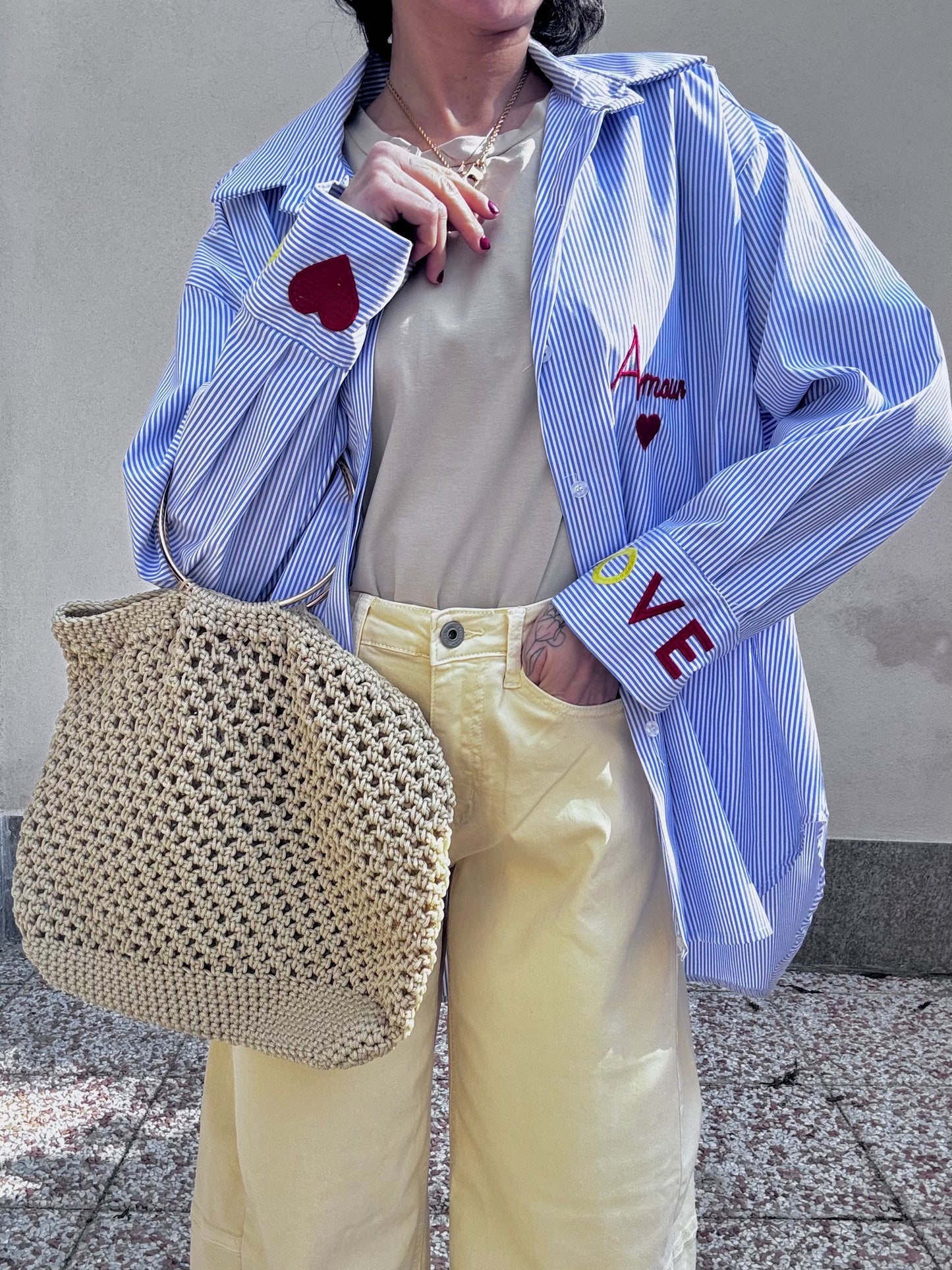 Noah Shopping Traforata Lime