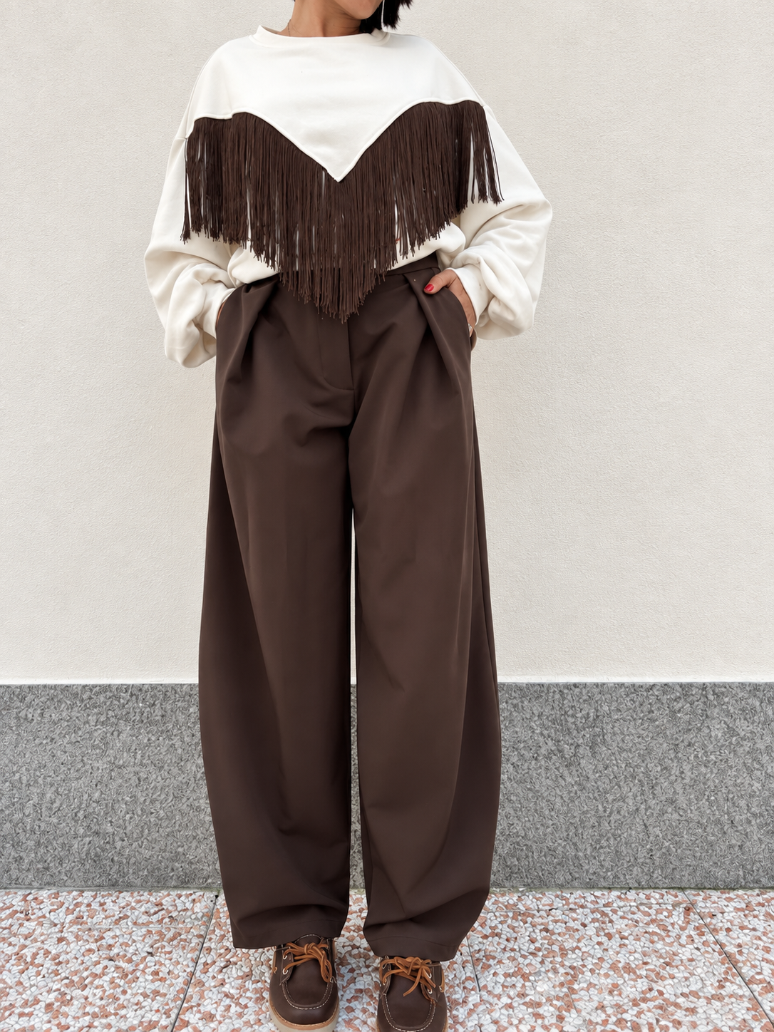 Pantalone Balloon Tailored