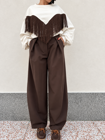 Pantalone Balloon Tailored