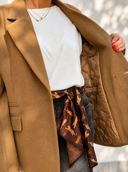 Blazer Oversize Camel