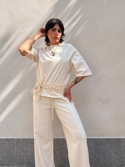 Coordinato Bandana crema