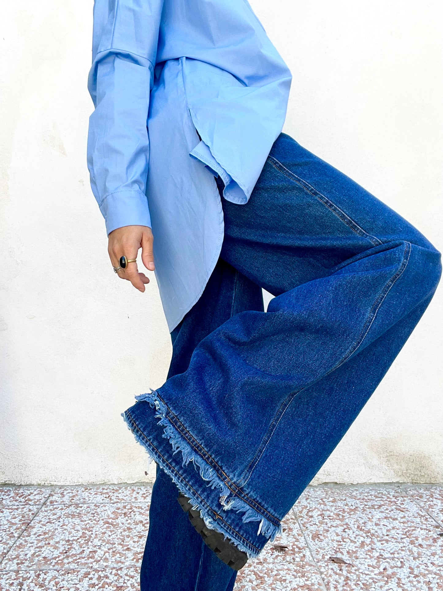 Jeans Sfrangiato Kessy