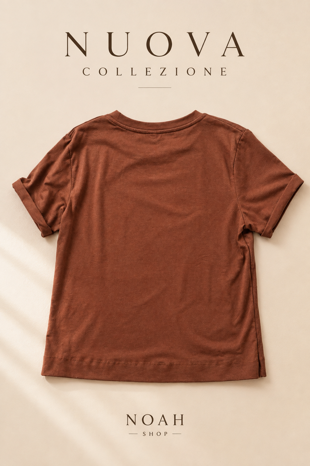 T-shirt Terracotta cotone
