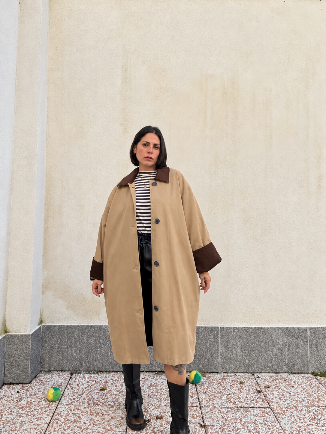 Giacca Dakota Lunga Beige
