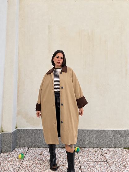 Giacca Dakota Lunga Beige