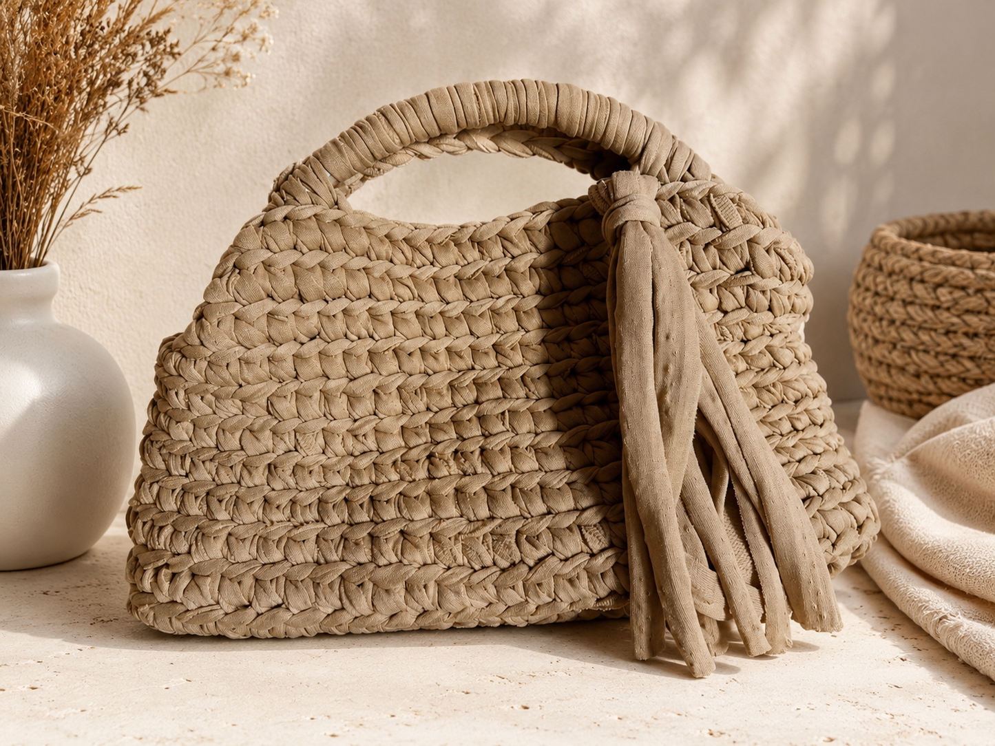 Noah Pochette Medium Beige