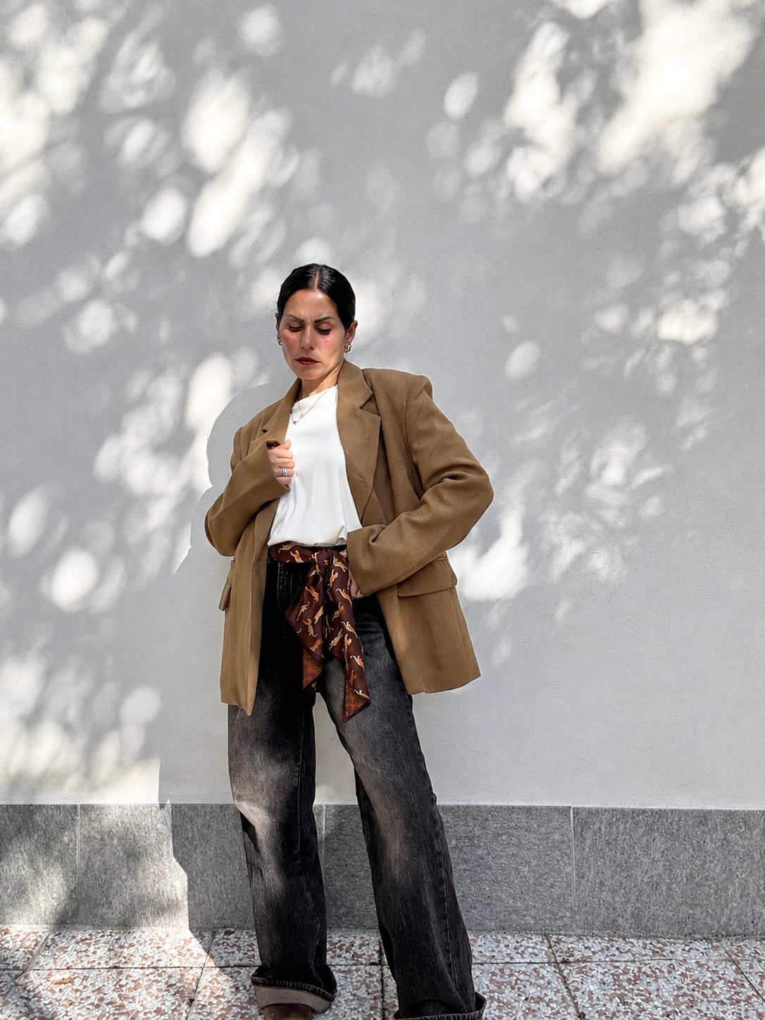Blazer Oversize Camel