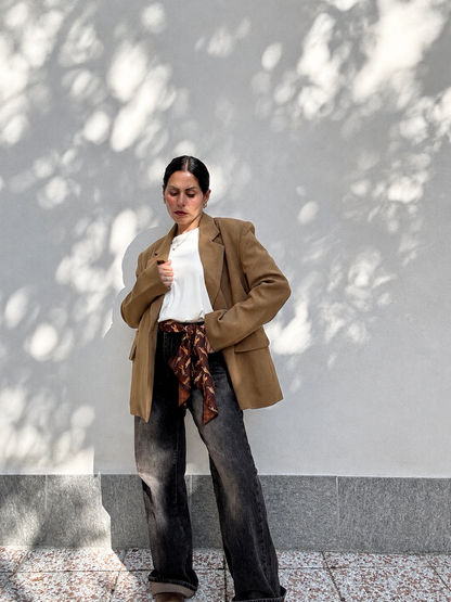 Blazer Oversize Camel