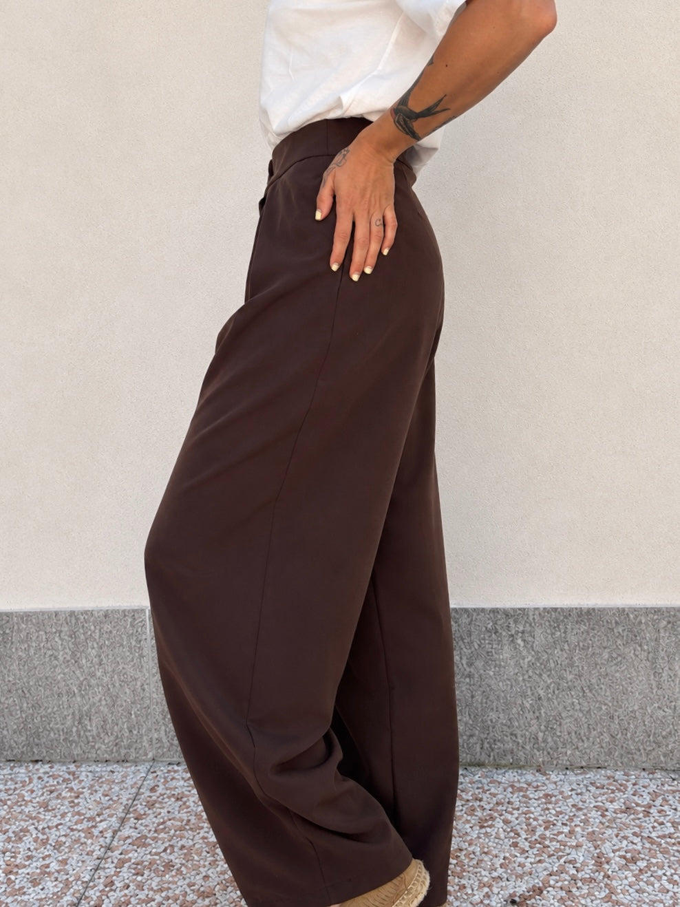 Pantalone Tania Marrone