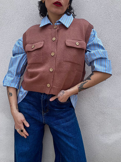 Gilet in maglia