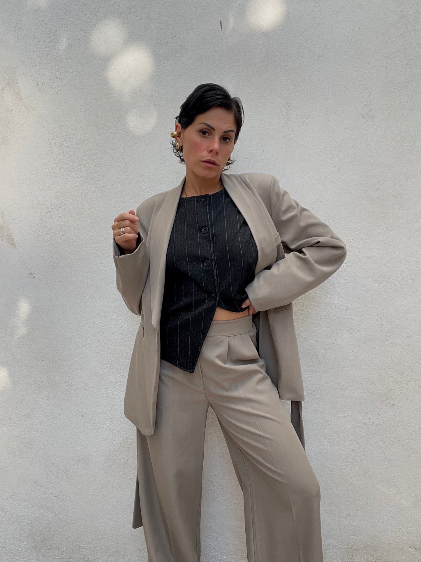 Tailleur Diletta Beige
