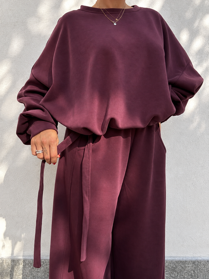 Tuta Soft Touch Borgogna