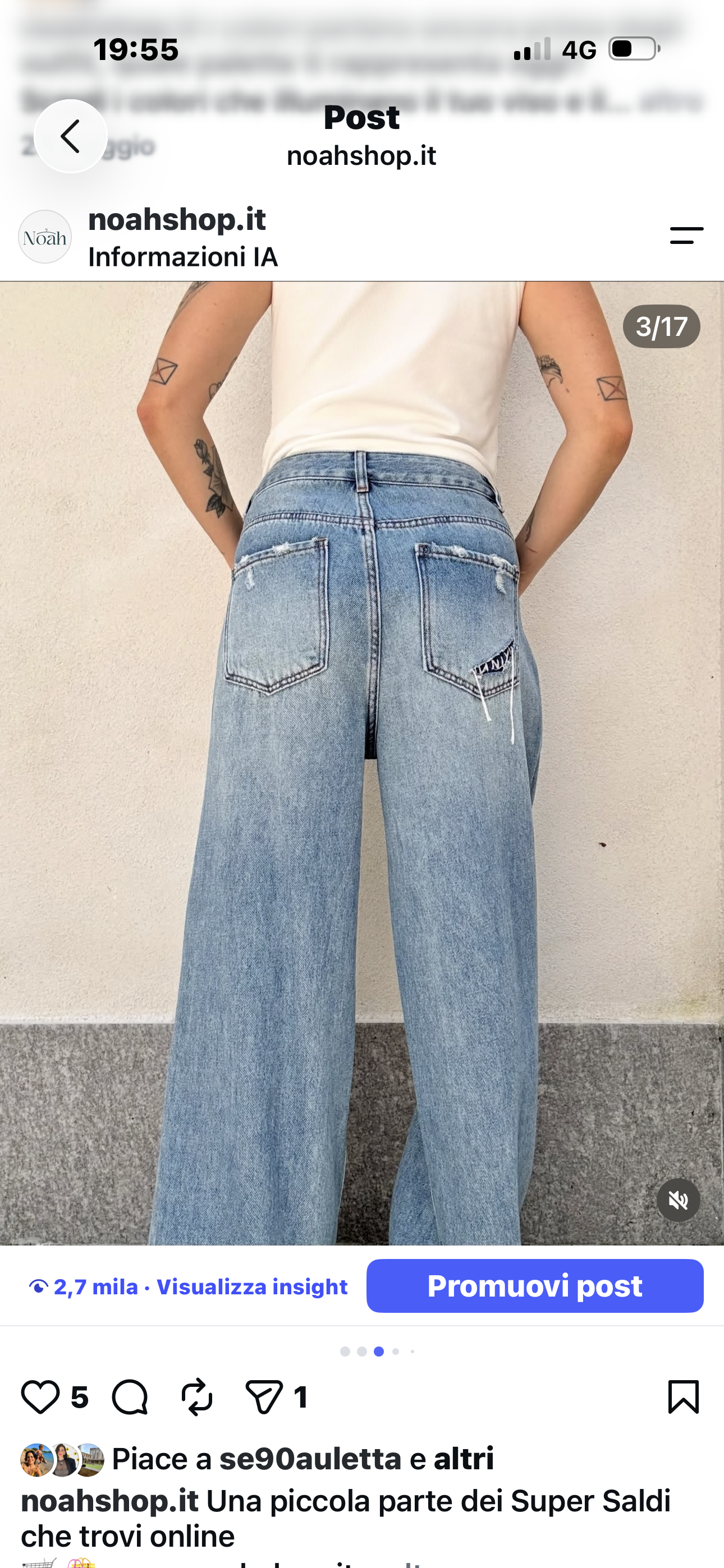 Jeans wide Leg