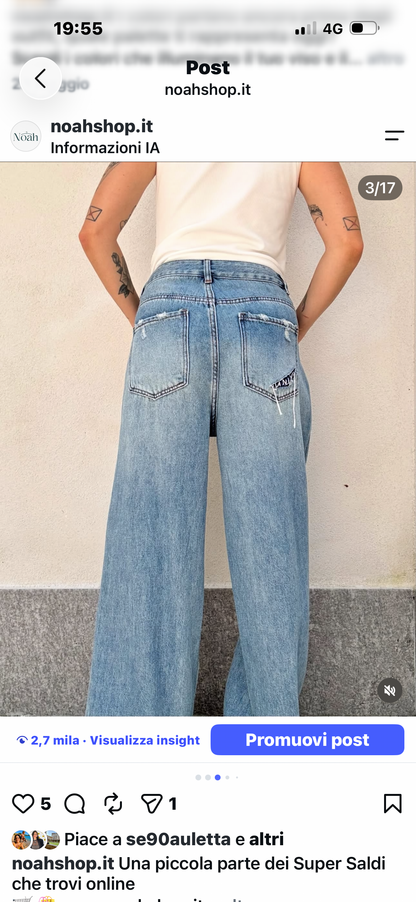 Jeans wide Leg